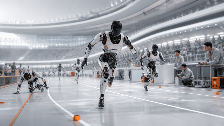 The Humanoid Olympics were not about sports